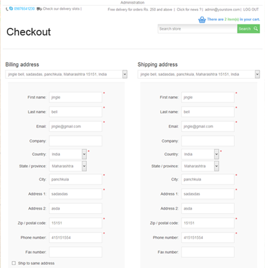 Nopcommerce One Page Checkout Plugin Nopmods Nopcommerce Mobile App